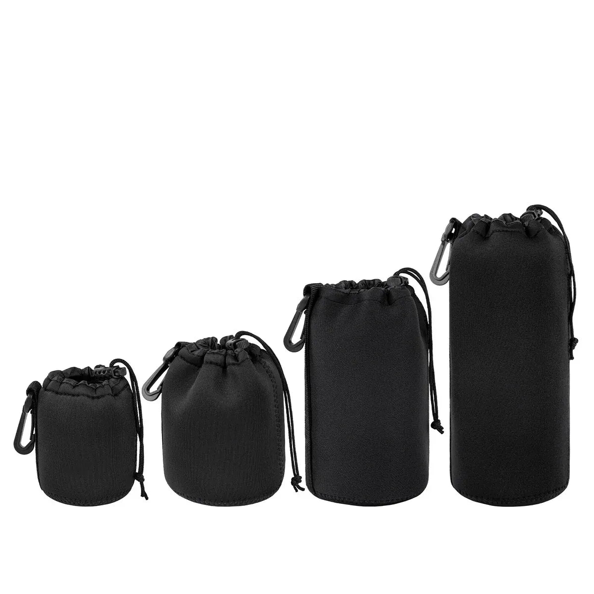 4pcs DSLR Camera Lens Pouch Protective Case Tube Bag Soft Cover for SLR Storage — product image 2