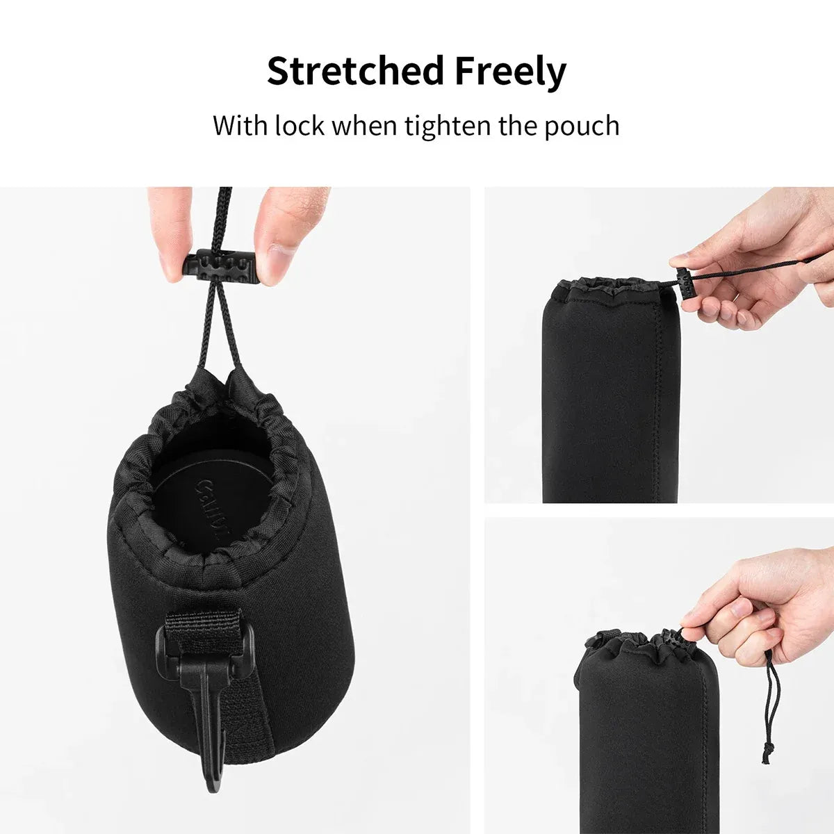 4pcs DSLR Camera Lens Pouch Protective Case Tube Bag Soft Cover for SLR Storage — product image 4