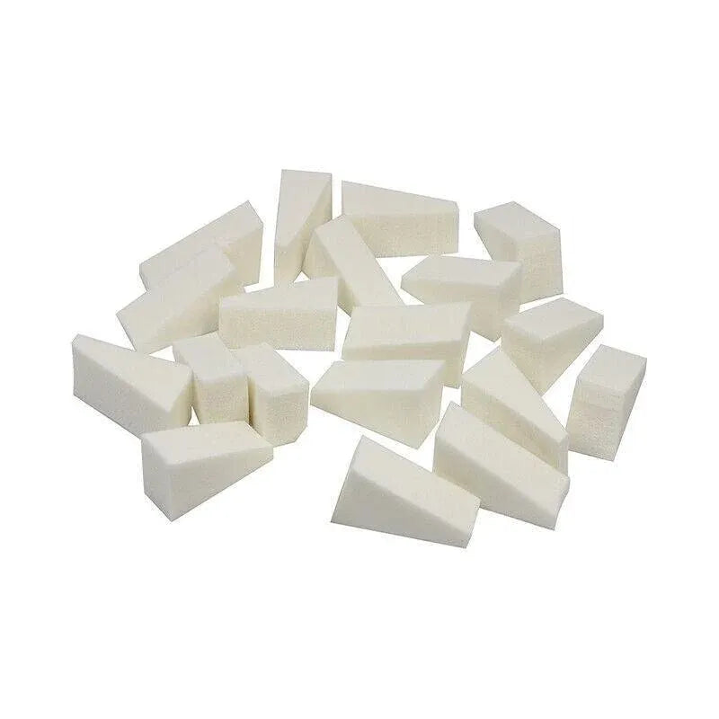 5/10 Makeup Sponge Cosmetic Wedges Nail Art Blend Foundation Contour Facial Puff - 40PCS