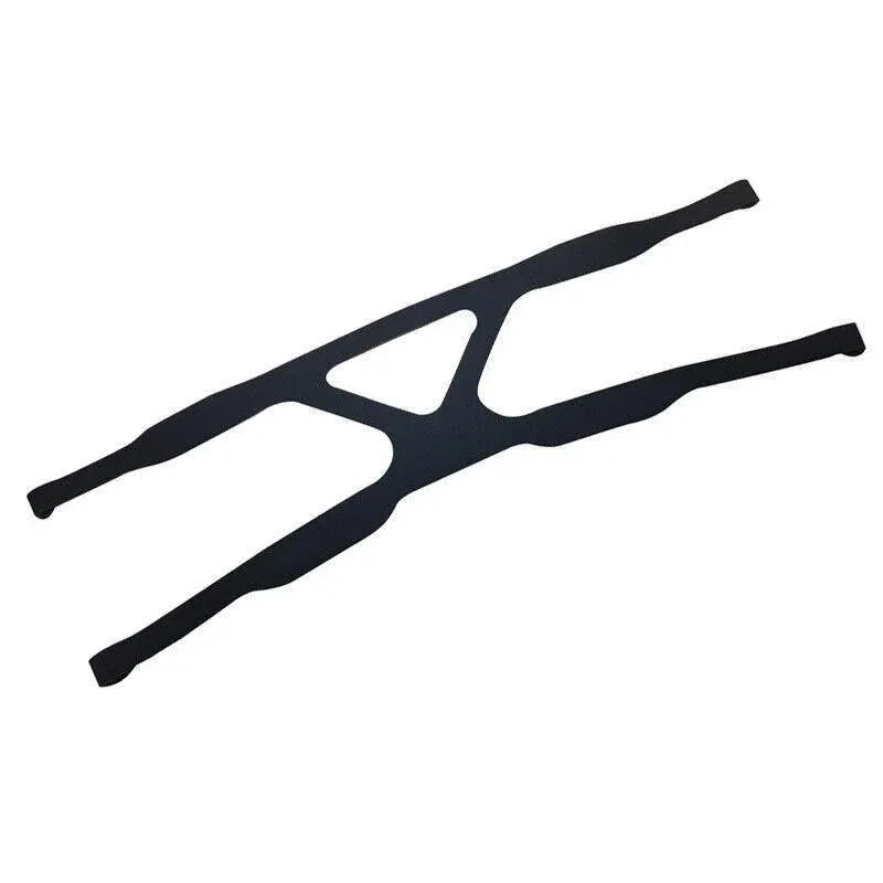 Adjustable CPAP Mask Headgear Strap – Black, 60 × 16cm