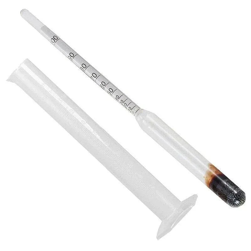 Alcohol Meter Hydrometer 0-100 Percent with 100ml Measuring Cup for Distilling — product photo 2