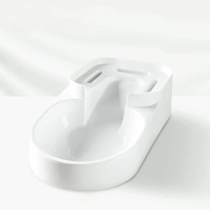 Gravity-Fed Pet Dry Food Dispenser & Bowl, Food-Only