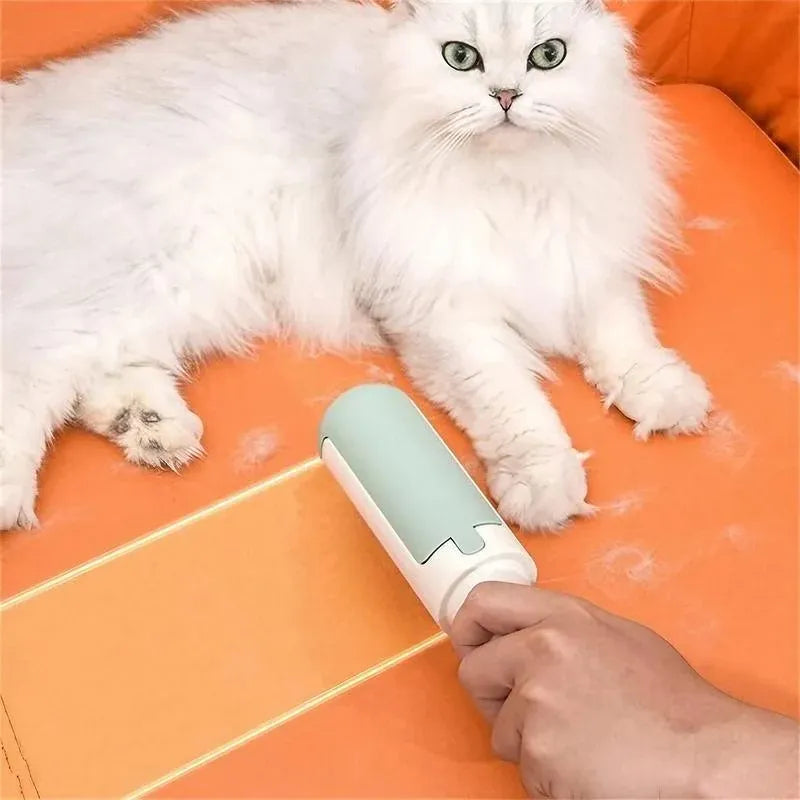 Self-Cleaning Pet Hair & Lint Remover Roller - Red, 24.9 cm