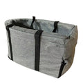 Pet Car Centre Console Cushion & Nest Pad - Grey, 48 × 26 × 24 cm