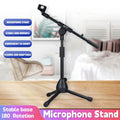 Pickup Microphone Stand Guitar Erhu Drum Band Compact Mic Tripod Small Bracket
