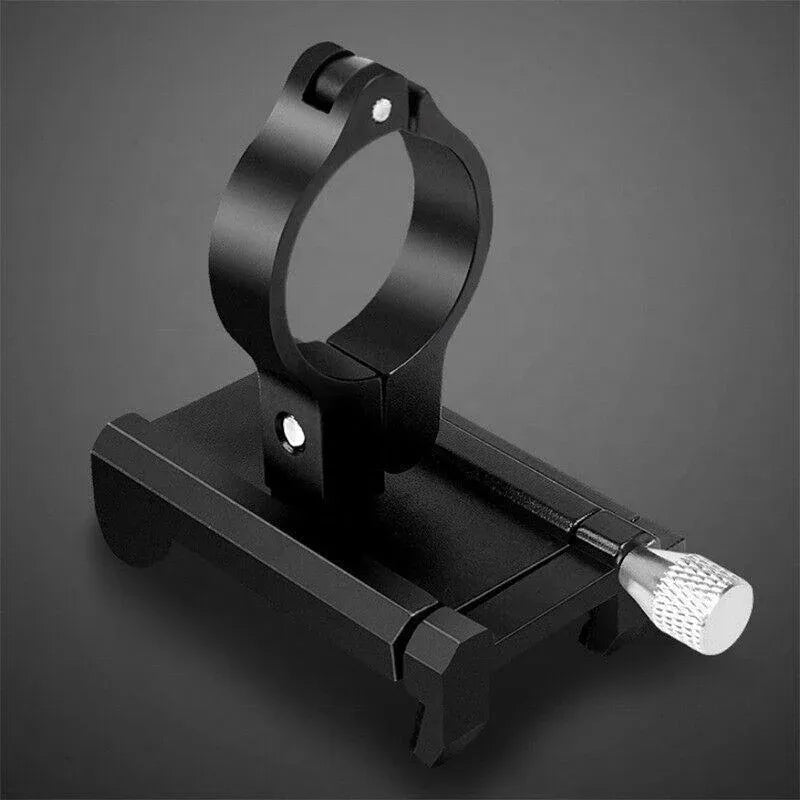 Aluminium Alloy Bicycle Phone Holder Handlebar Mount For Bike Motorcycle - Red