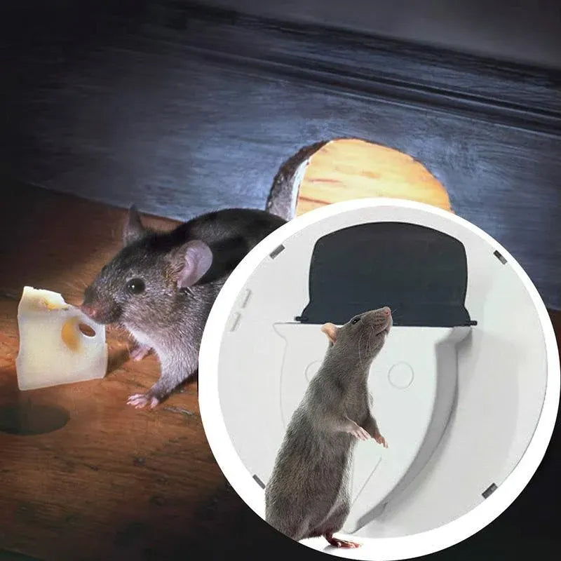 Flip-Top Mouse & Rat Traps for Indoor or Outdoor Use
