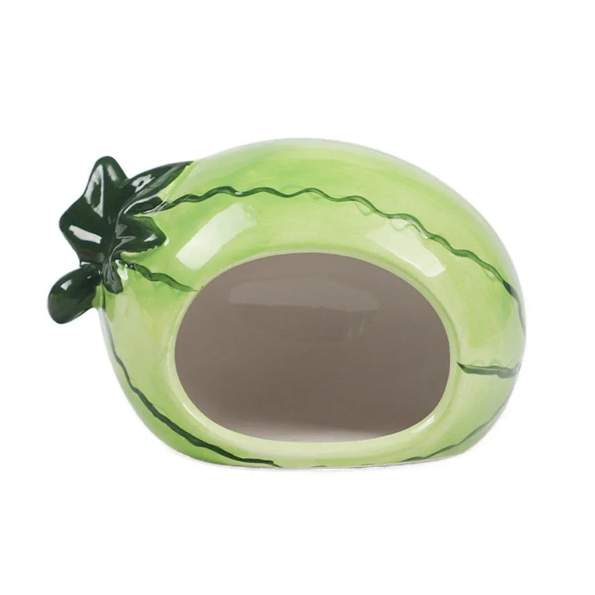 Ceramic Hamster Hideaway House - Watermelon