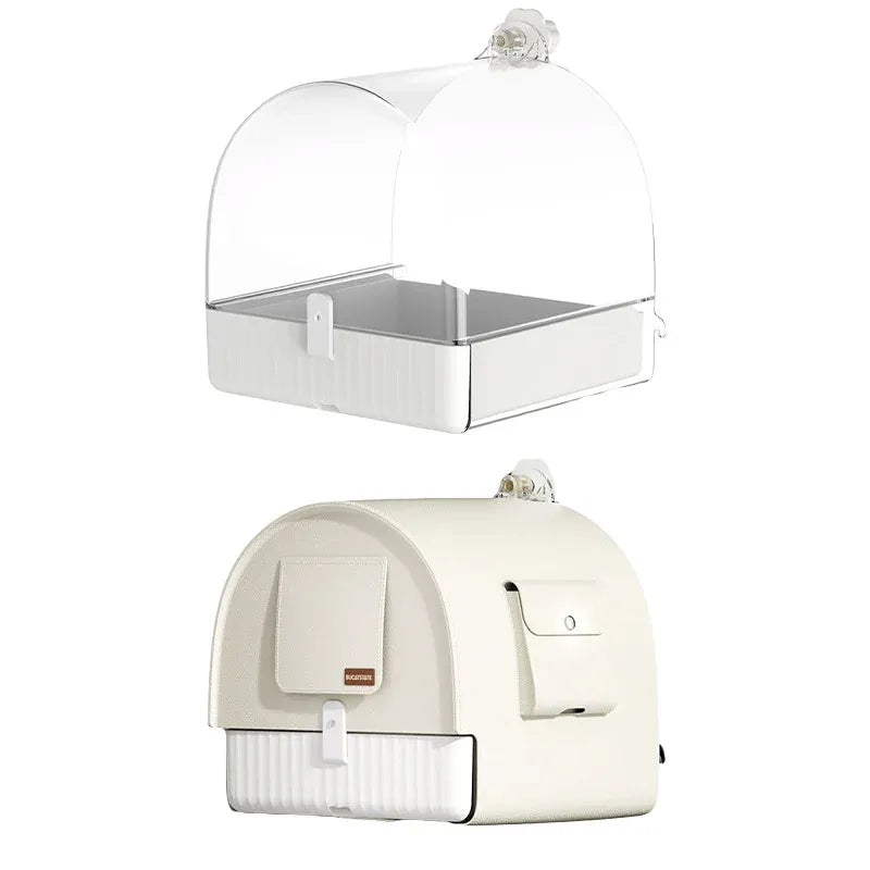 3-in-1 Parrot Cage Bath, Feeder & Nesting Box – product image 3 of 11