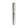 Portable Perfume Atomizer Spray Bottle 8ml Refillable Scent Pump for Travel Use - Silver