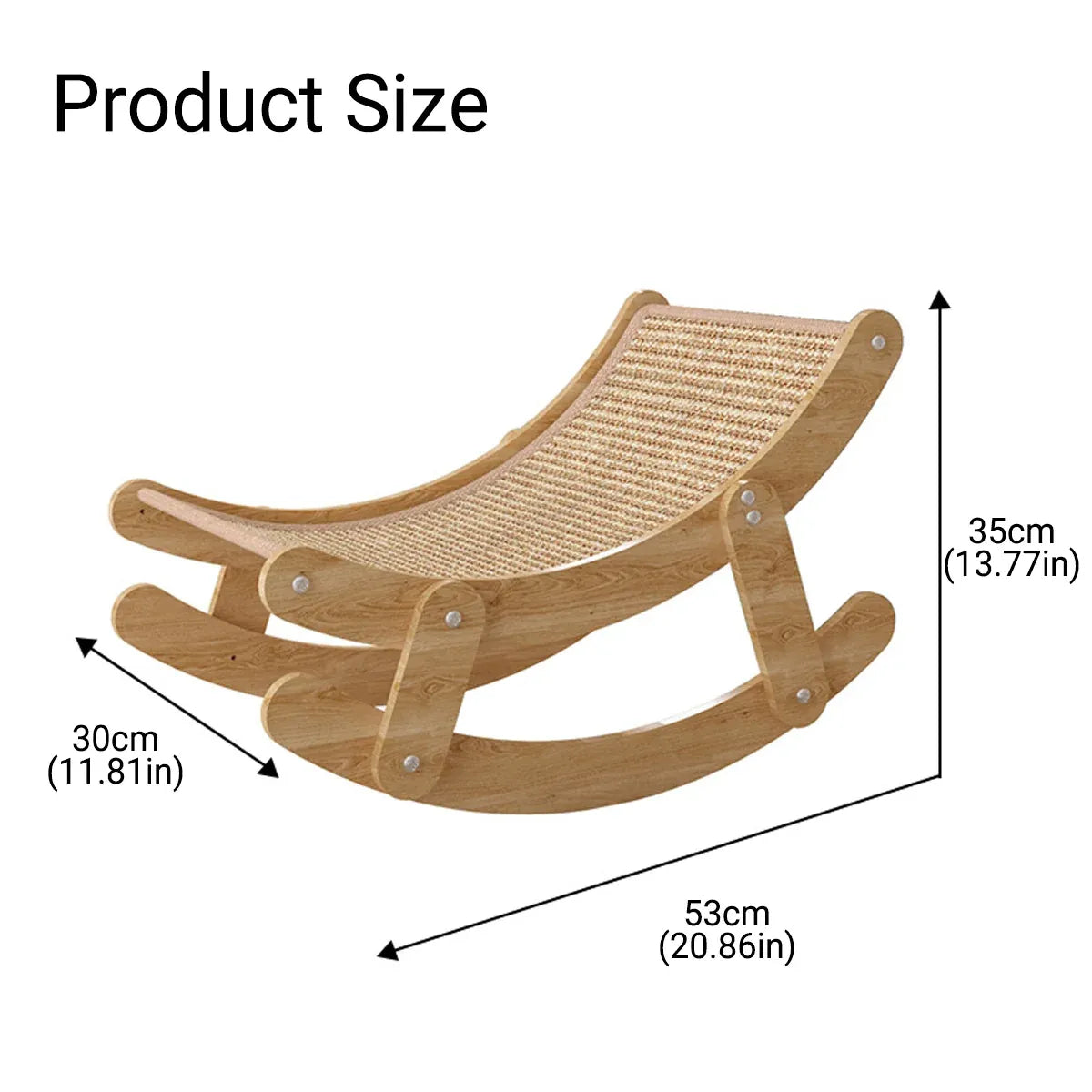 Cardboard Cat Scratcher Lounge Chair - product photo 3 of 13