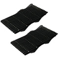 Ventilating Pet Car Window Barrier Panels - Large, 24 × 17.5 cm, 2-Pack