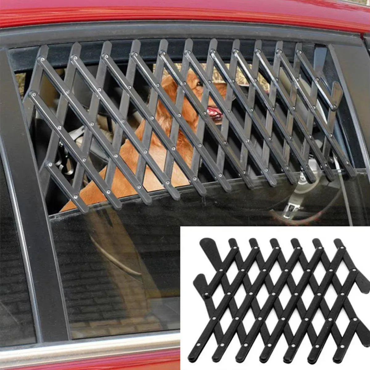 Ventilating Pet Car Window Barrier Panels - Large, 24 × 17.5 cm, 2-Pack
