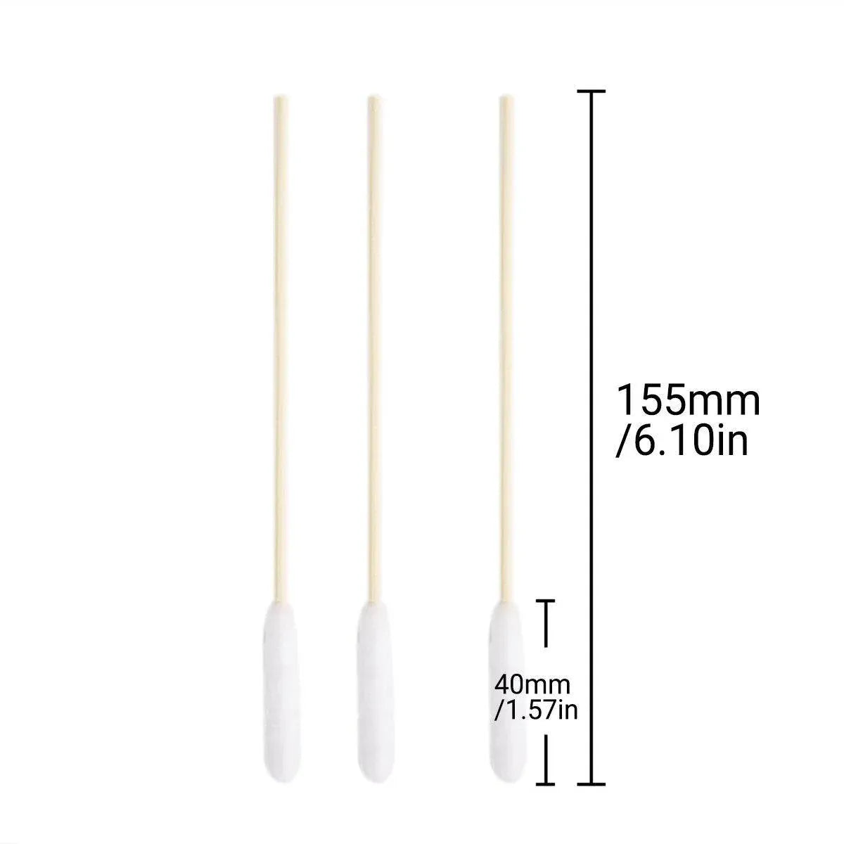 Disposable Pet Grooming Cotton Swabs, 200-Pack