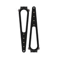 Adjustable Cat Door Gap Strap – Black, 2-Piece Set