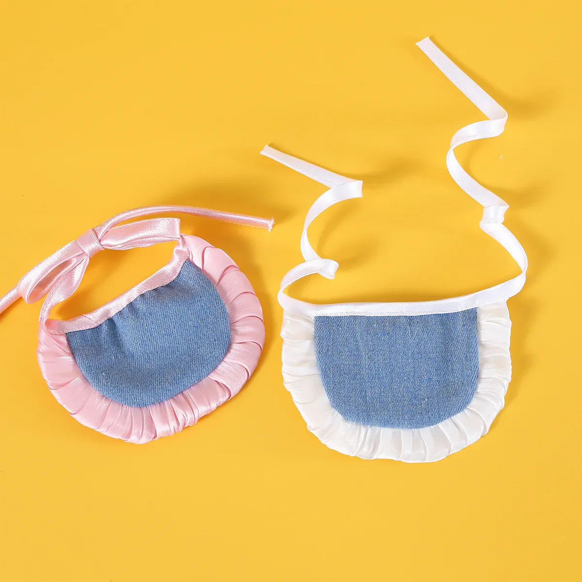 Lace Pet Costume Bib & Hat Set - Pink – supplier product photograph 6 of 13