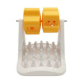 Dual-Roller Dog Treat Dispensing Activity Toy - Orange, 31.5 cm