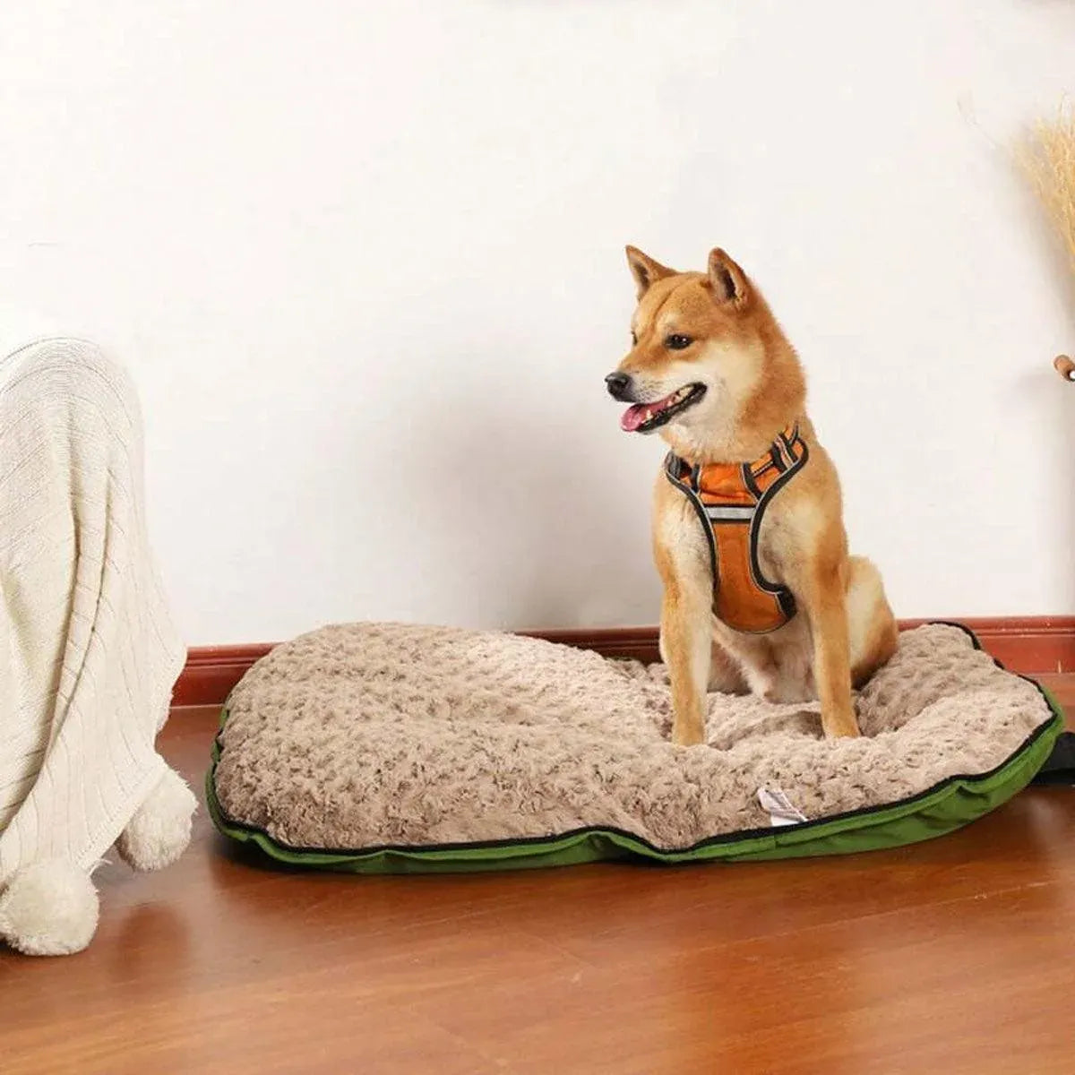 Foldable Water-Resistant Pet Travel Mat - Yellow