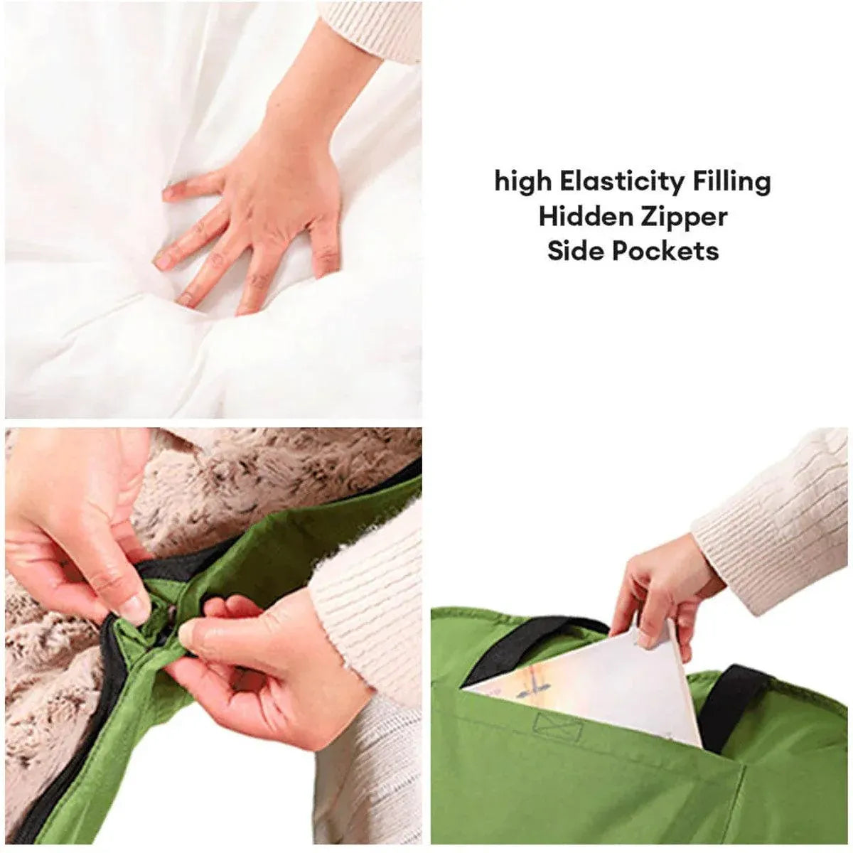 Foldable Water-Resistant Pet Travel Mat - Yellow