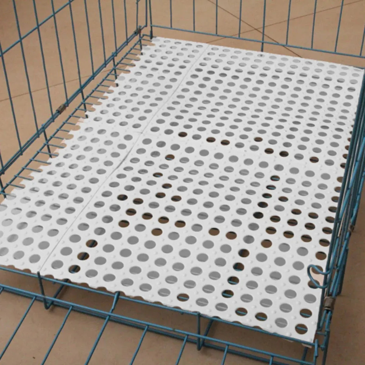 Interlocking Small Pet Cage Floor Grid Mats - 10 Pack, 30 cm