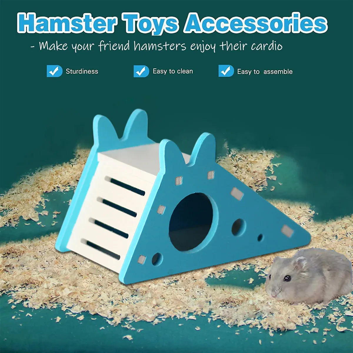 Slipper-Shaped Pet Snuffle & Treat Puzzle Mat - Blue, 32 cm