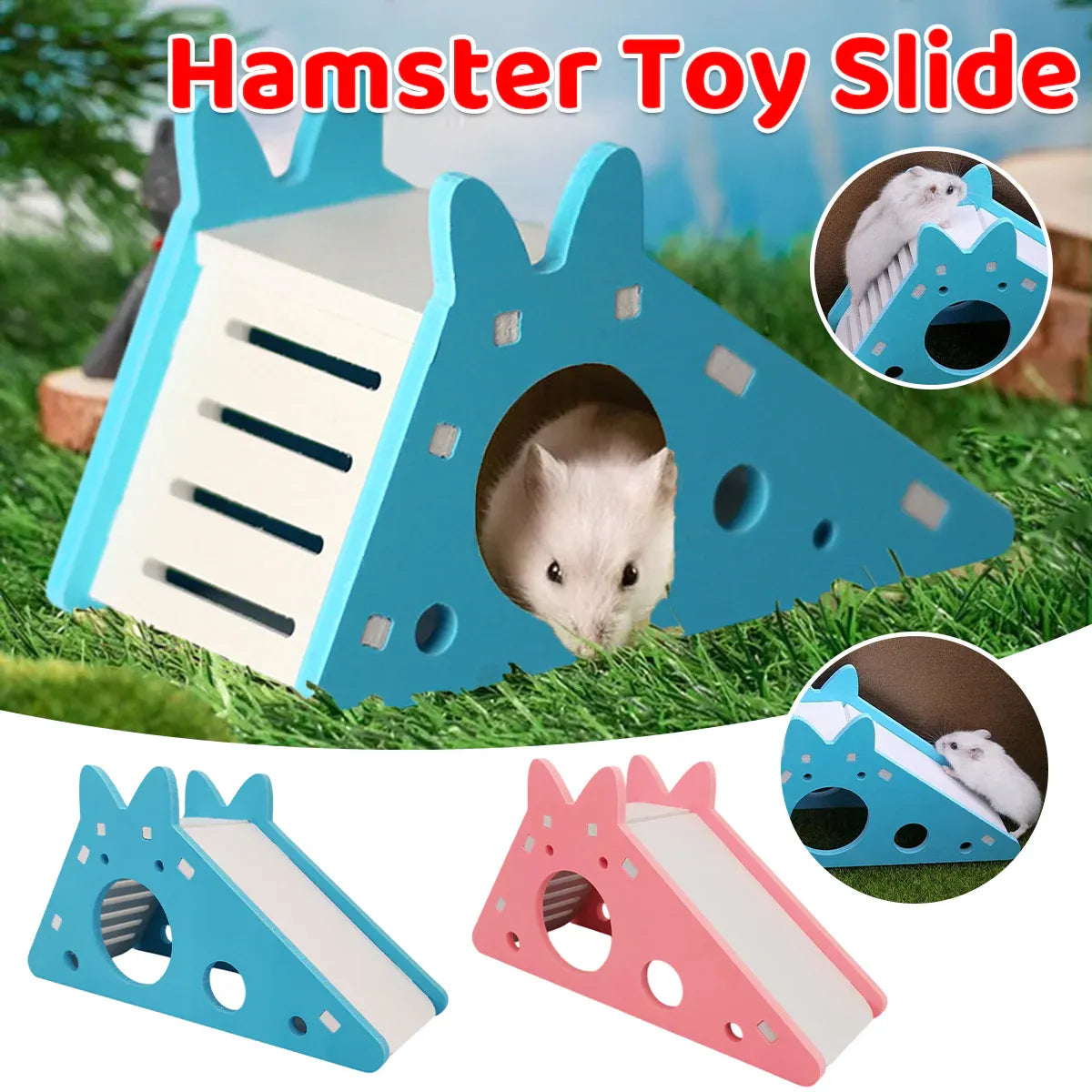Slipper-Shaped Pet Snuffle & Treat Puzzle Mat - Blue, 32 cm