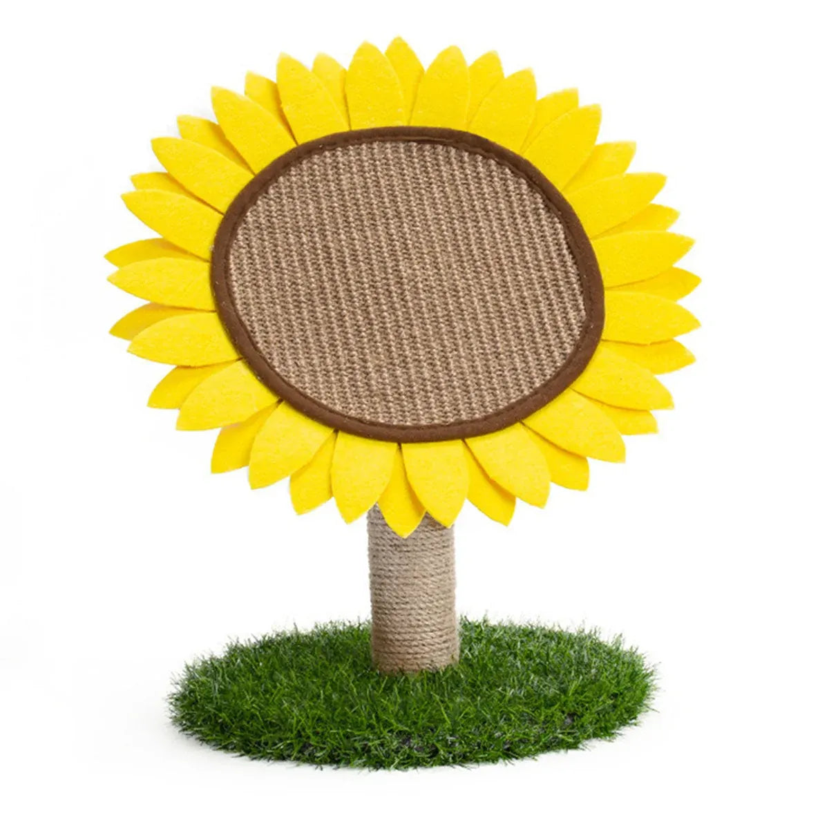 Sunflower Cat Scratching Post with Sisal Column - product photo 2 of 15