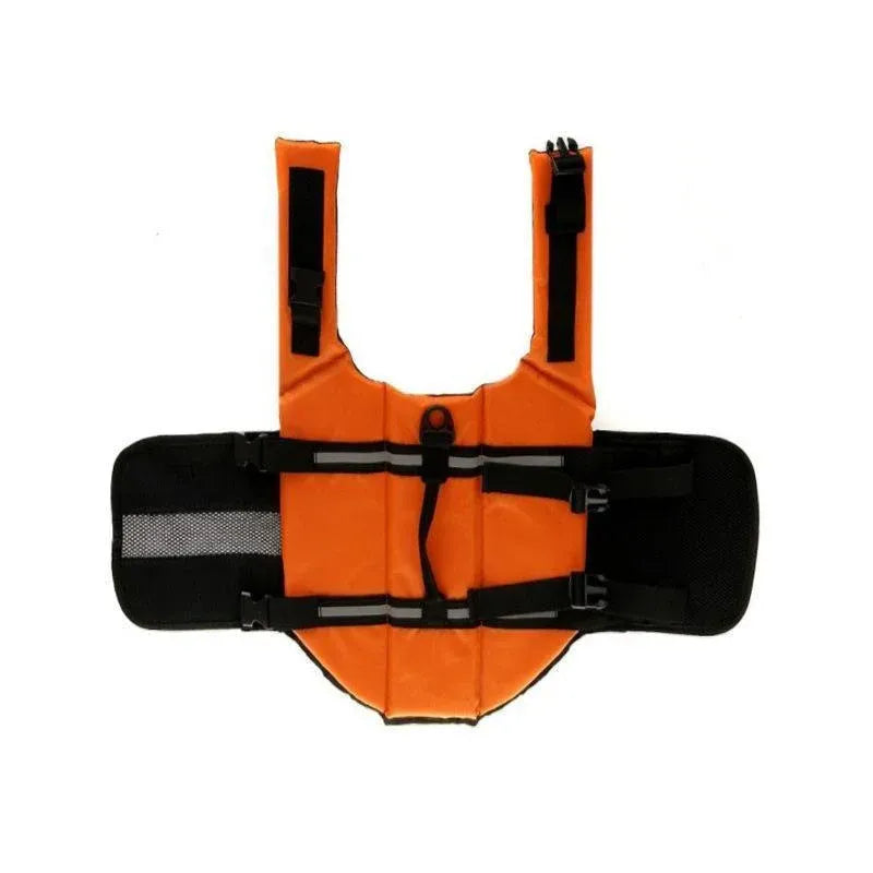 Orange Dog Buoyancy Vest with Rescue Handle - Medium