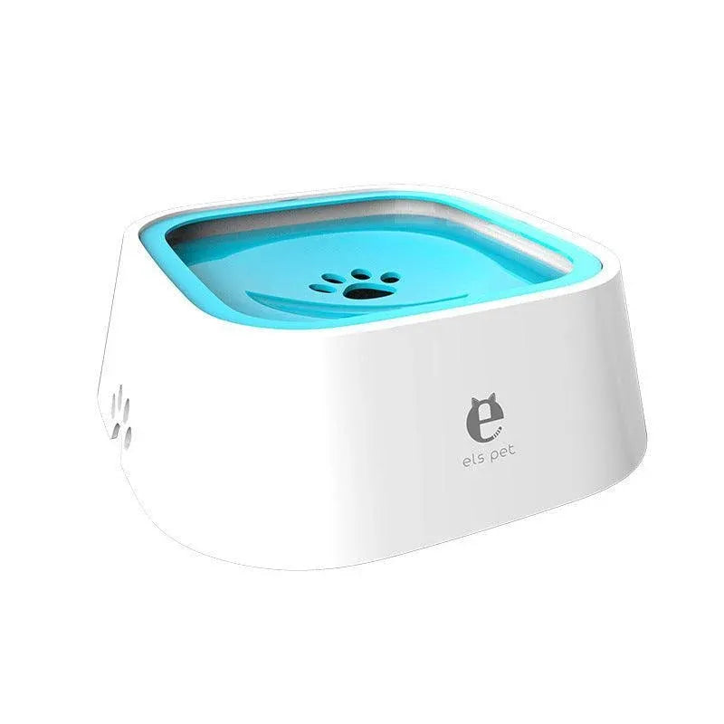 Floating Disc No-Spill Pet Water Bowl - 1.5 L, Blue