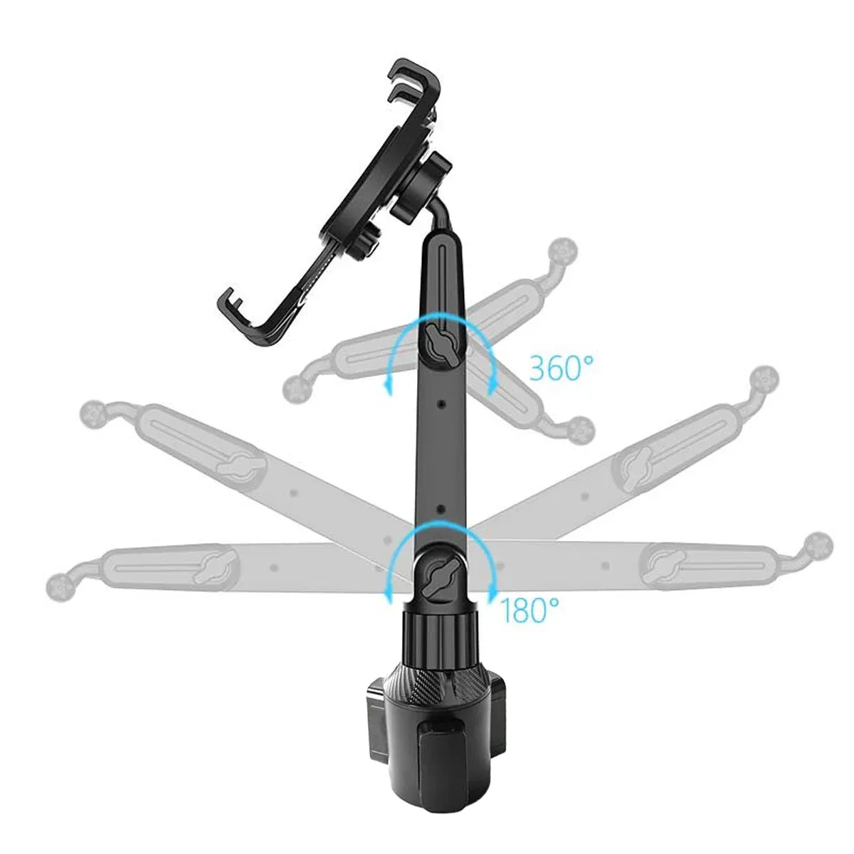Car Tablet Mount Vehicle Tablet Holder Adjustable 360 Rotate For Pad tablet — product photo 6
