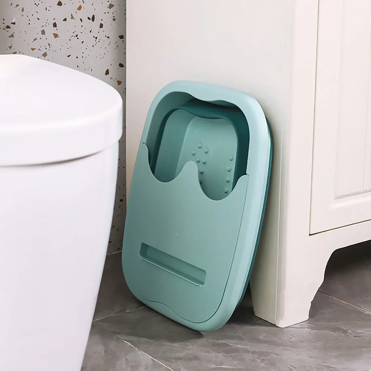 Foldable Foot Tub Portable Large Capacity Foot Basin for Home Bathroom Spa and Travel - Green