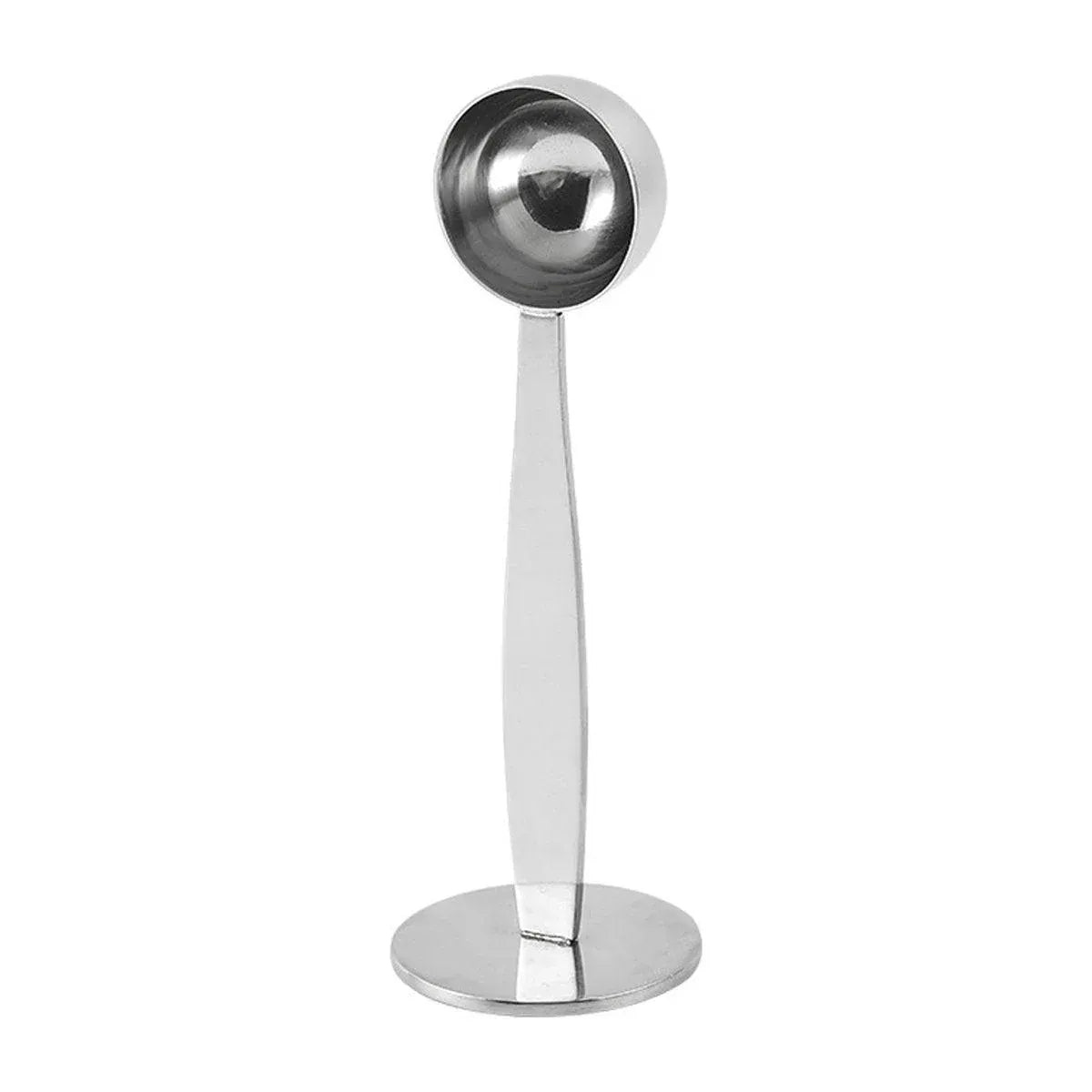 15 mL Stainless Steel Coffee Measuring Scoop and Tamper