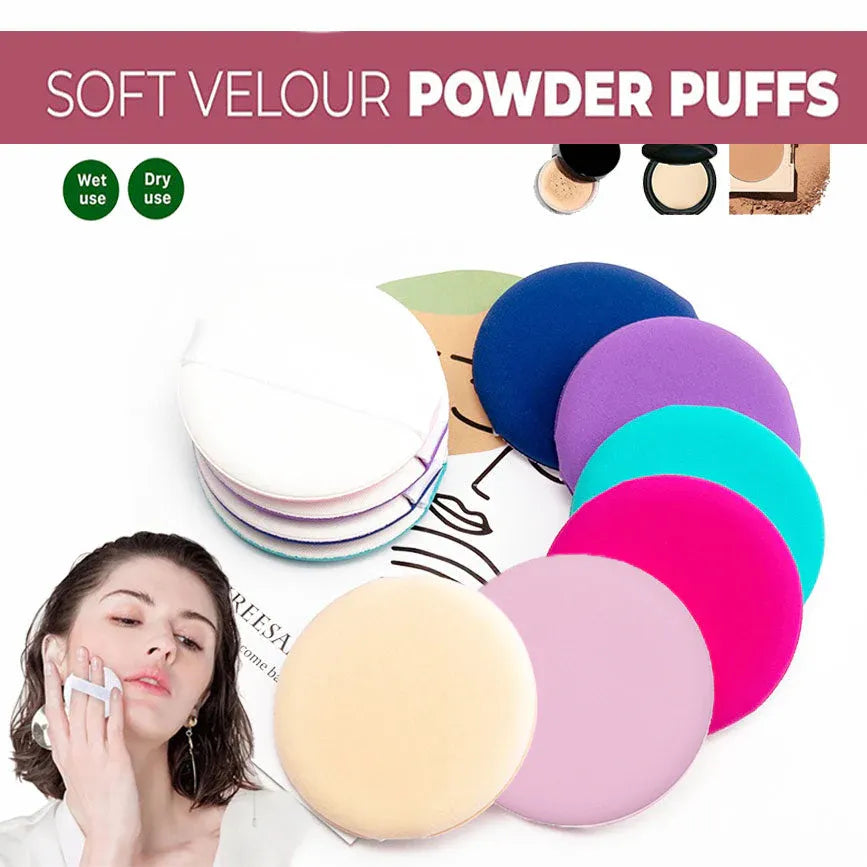 Air Cushion Puff Powder Foundation Makeup Cosmetic Sponge BB CC Cream Face - Navy