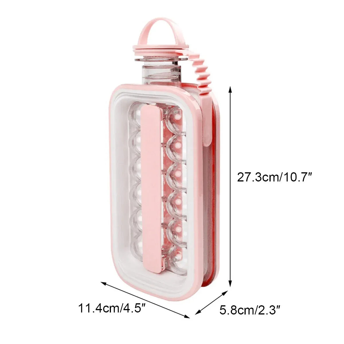 Foldable Ice Cube Tray Mold Easy Release Reusable Travel Kitchen Freezer Tool — product image 3