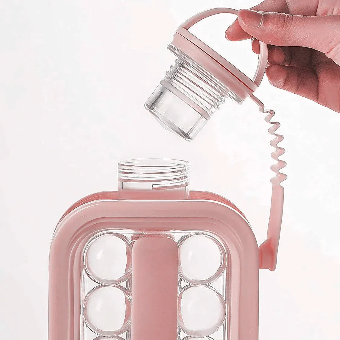 Foldable Ice Cube Tray Mold Easy Release Reusable Travel Kitchen Freezer Tool — product image 9