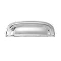 Vintage Cup Drawer Pull – Silver, 76 mm Fixing Centres — product image 1 of 15