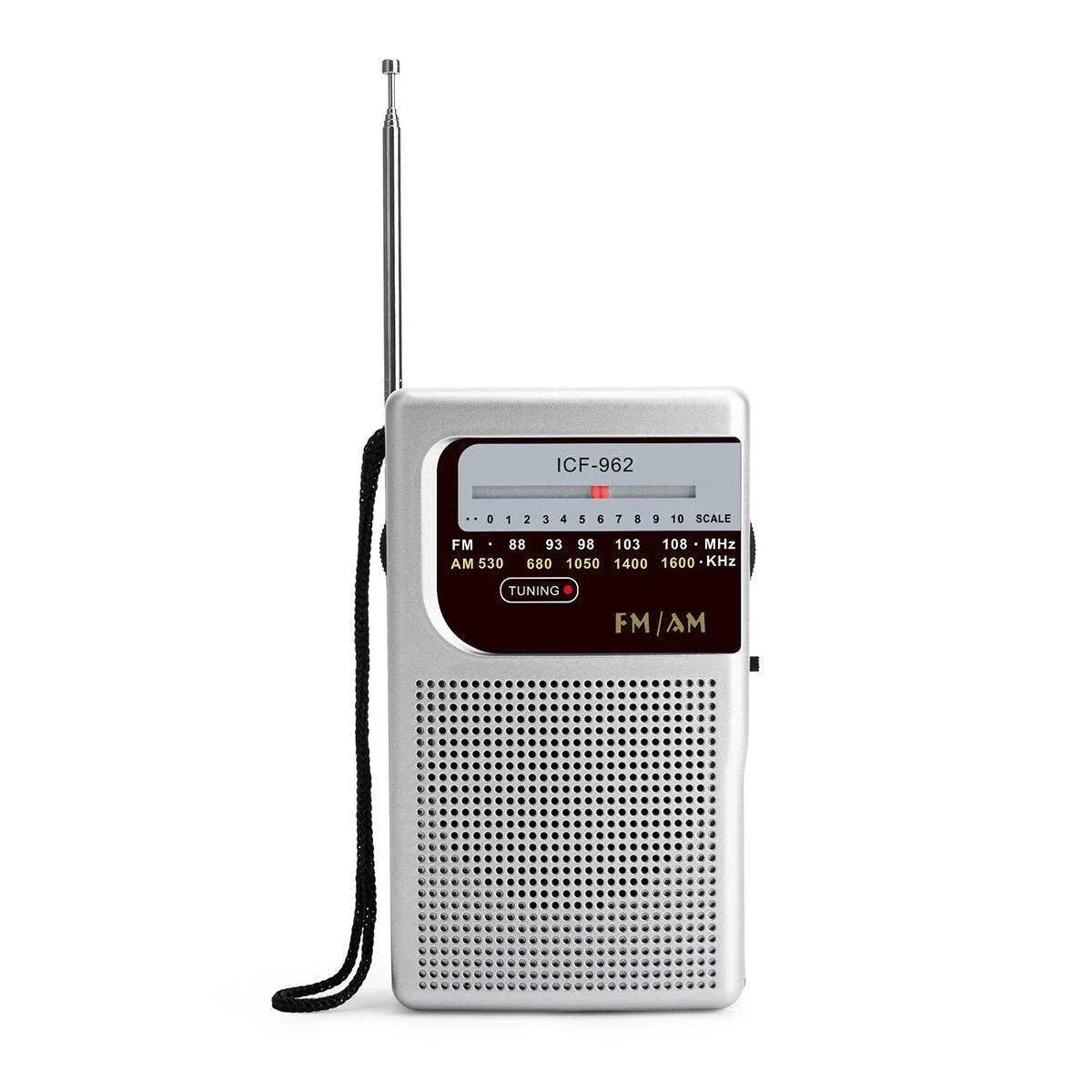 Vintage Retro Portable Radio FM AM Classic Speaker for Home Office Outdoor Use — product image 2