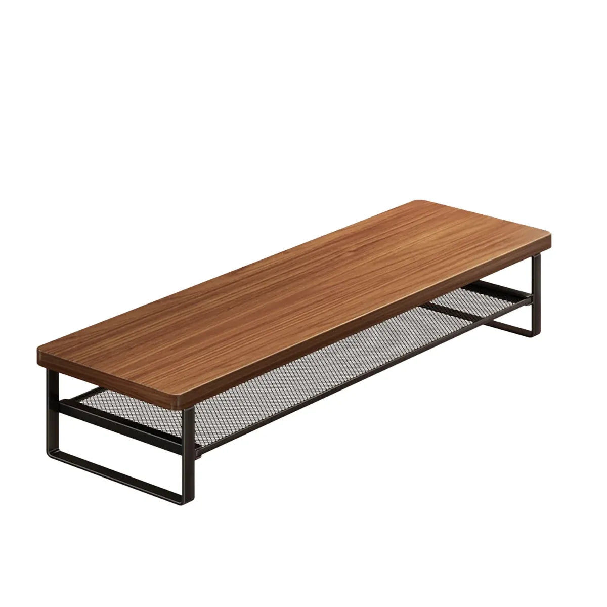 Monitor Stand Riser Desktop Shelf Organizer with Storage Mesh for PC Laptop — product photo 2