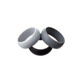 Silicone Rubber Ring Bands 3Pcs - 9