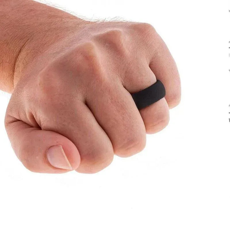 Silicone Rubber Ring Bands 3Pcs - 9