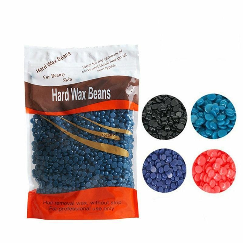 300G Hard Wax Bean No Strip No Pain Hot Film Body Waxing Hair Removal Depilatory - Rose — product photo 6