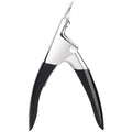 Acrylic Nail Tip Cutter False Nail Clipper U Shape Manicure Art Trimmer Tool - Black