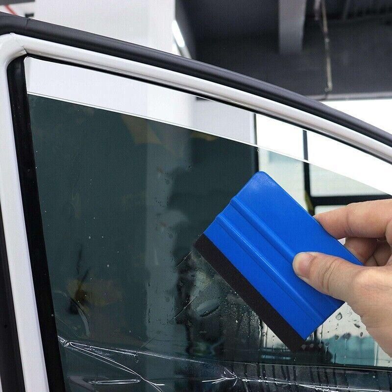 Felt Edge Squeegee For Decals Sticker Vinyl Sheet  Car Wrap Applicator Tool Blue — product image 5