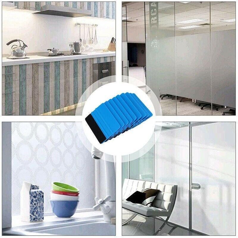 Felt Edge Squeegee For Decals Sticker Vinyl Sheet  Car Wrap Applicator Tool Blue — product image 7
