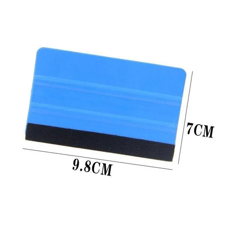 Felt Edge Squeegee For Decals Sticker Vinyl Sheet  Car Wrap Applicator Tool Blue — product image 9
