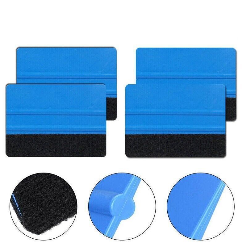 Felt Edge Squeegee For Decals Sticker Vinyl Sheet  Car Wrap Applicator Tool Blue — product image 12