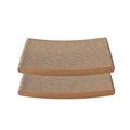 2-Pack Corrugated Cardboard Replacement Inserts for Cat Scratcher Bed - product photo 1 of 13