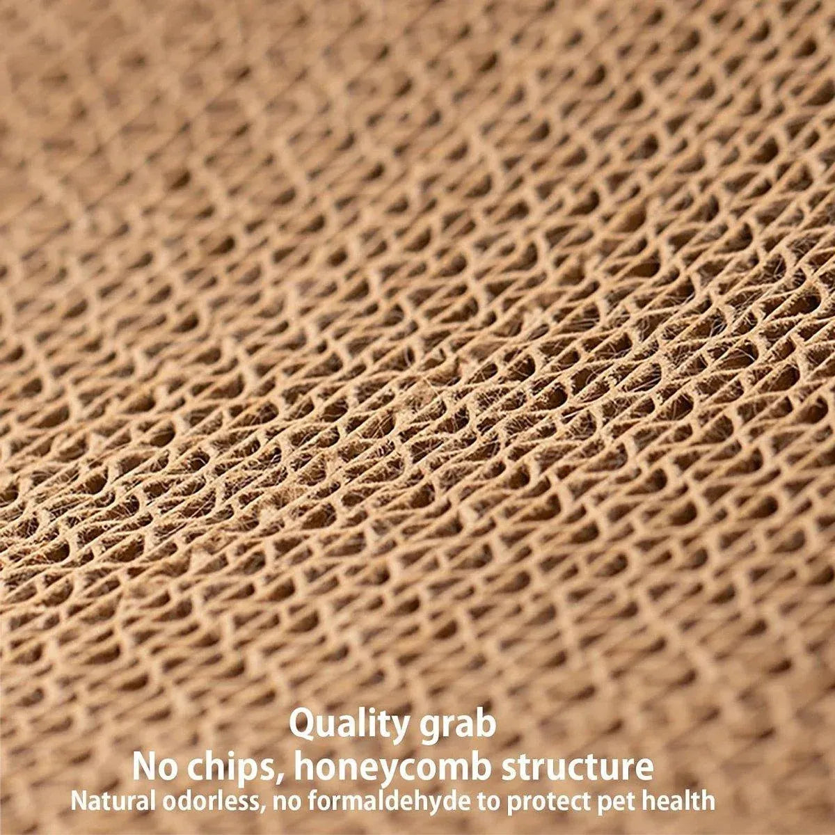 2-Pack Corrugated Cardboard Replacement Inserts for Cat Scratcher Bed - product photo 6 of 13