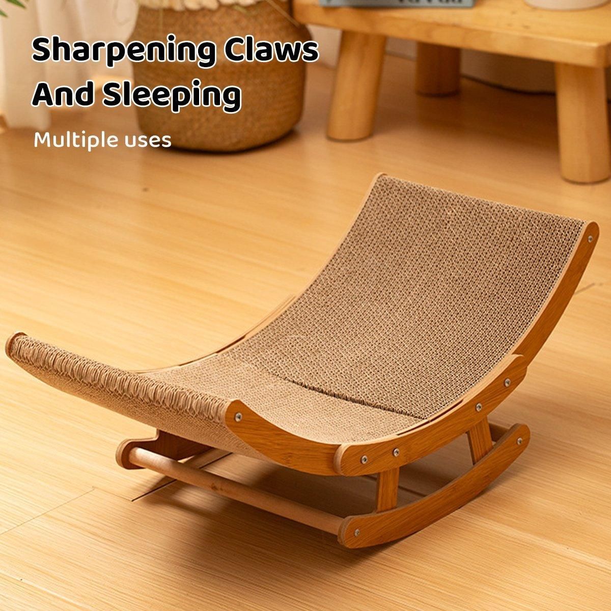 2-Pack Corrugated Cardboard Replacement Inserts for Cat Scratcher Bed - product photo 9 of 13