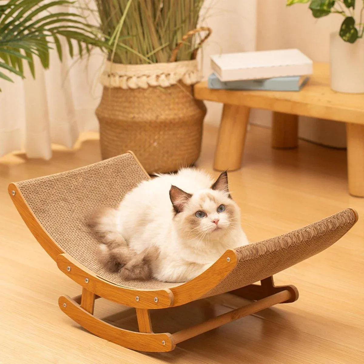 2-Pack Corrugated Cardboard Replacement Inserts for Cat Scratcher Bed - product photo 11 of 13